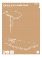 DELTACO OFFICE ergonominen seimomatuoli, musta DELTACO OFFICE ergonominen seimomatuoli, musta