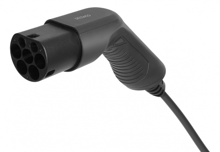 DELTACO e-Charge latauskaapeli, Type 2 - Type 1, 1-vaihe, 16A, 10m DELTACO e-Charge latauskaapeli, Type 2 - Type 1, 1-vaihe, 16A, 10m