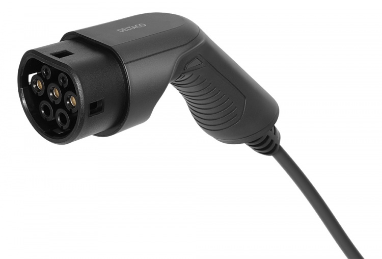 DELTACO e-Charge, kaapeli Type 2 - Type 2, 1-vaihe, 16A, 7m DELTACO e-Charge, kaapeli Type 2 - Type 2, 1-vaihe, 16A, 7m
