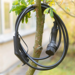 DELTACO e-Charge, kaapeli Type 2 - Type 2, 3-vaihe, 16A, 3m, musta