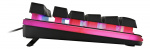 DELTACO GAMING DK220 tangentbord, membranbrytare, nordisk, RGB