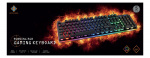 DELTACO GAMING DK220 tangentbord, membranbrytare, nordisk, RGB