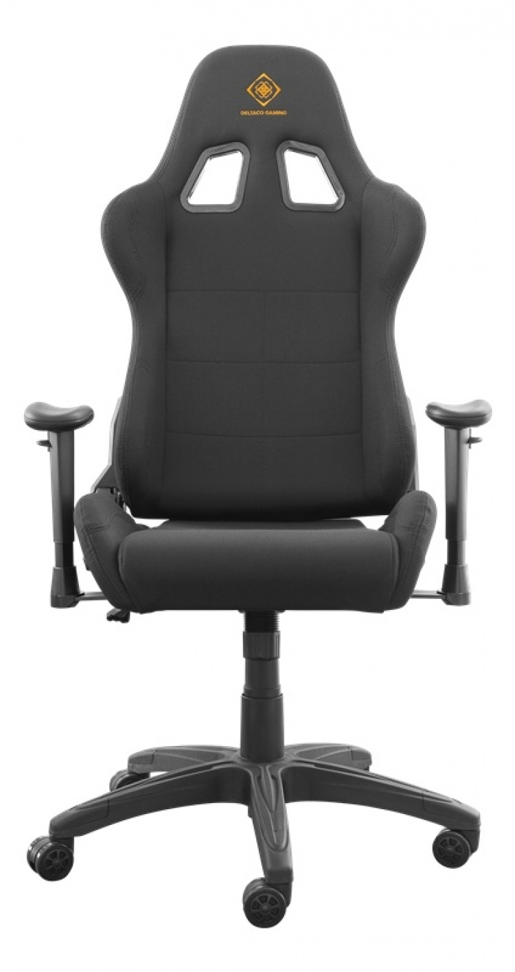 DELTACO GAMING DC320 pelituoli, nailonia, tyyny, musta/oranssi