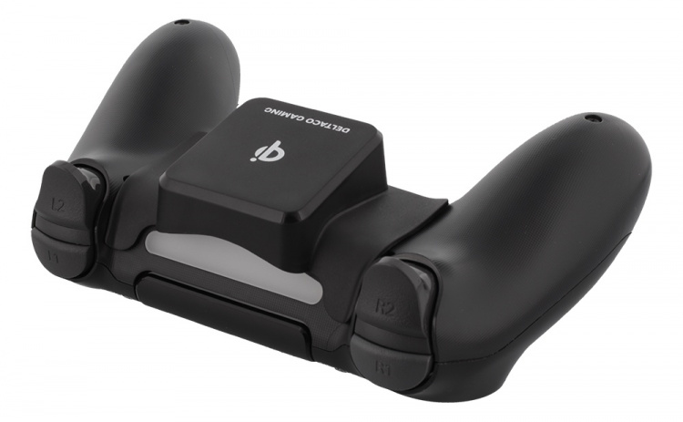 DELTACO GAMING langattoman latauksen vastaanotin PS4-ohjaimelle, musta