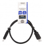 DELTACO HDMI-kaapeli, CCS, HDMI High Speed w/Ethernet, 0,5m, musta DELTACO HDMI-kaapeli, CCS, HDMI High Speed w/Ethernet, 0,5m, musta