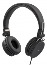 STREETZ kuulokemikrofoni, kokoon taittuva, 1,5m kaapeli, musta STREETZ kuulokemikrofoni, kokoon taittuva, 1,5m kaapeli, musta