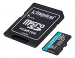 Kingston 128GB microSDXC Canvas Go Plus 170R A2 U3 V30 Card + ADP Kingston 128GB microSDXC Canvas Go Plus 170R A2 U3 V30 Card + ADP