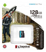 Kingston 128GB microSDXC Canvas Go Plus 170R A2 U3 V30 ei sovitinta