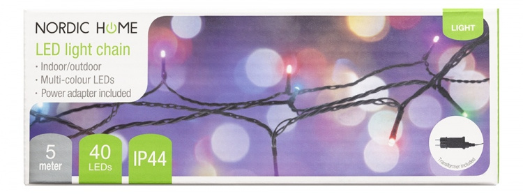 NORDIC HOME LED-valosarja, 5m, IP44, RGB NORDIC HOME LED-valosarja, 5m, IP44, RGB