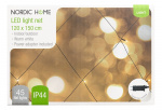 NORDIC HOME LED-valoverkko, 120x150cm, IP44, valkoinen NORDIC HOME LED-valoverkko, 120x150cm, IP44, valkoinen