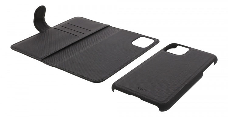 DELTACO 2-osainen lompakkokotelo iPhone 12 Pro Maxille, magneettikuori DELTACO 2-osainen lompakkokotelo iPhone 12 Pro Maxille, magneettikuori