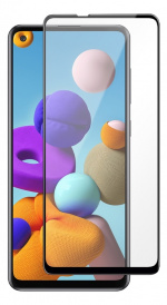 DELTACO näytönsuoja, Samsung Galaxy A21s, 2.5D karkaistua lasia DELTACO näytönsuoja, Samsung Galaxy A21s, 2.5D karkaistua lasia