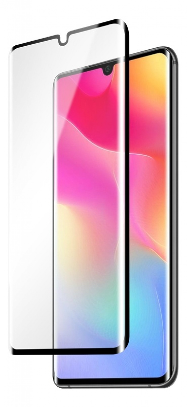 DELTACO näytönsuoja, Xiaomi Mi Note 10 Lite, 3D karkaistua lasia DELTACO näytönsuoja, Xiaomi Mi Note 10 Lite, 3D karkaistua lasia