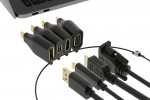 DELTACO Office, USB-C-sovitinrengas, mDP, DP, VGA, HDMI DELTACO Office, USB-C-sovitinrengas, mDP, DP, VGA, HDMI