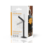 Nedis Mikrofoni | Käyttötarkoitus: Älypuhelin / Kannettava / Pöytätietokone / Tabletti | Langallinen | 1x 3.5 mm Nedis Mikrofoni | Käyttötarkoitus: Älypuhelin / Kannettava / Pöytätietokone / Tabletti | Langallinen | 1x 3.5 mm