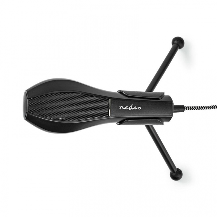 Nedis Mikrofoni | Käyttötarkoitus: Kannettava / Pöytätietokone | Langallinen | 1x USB