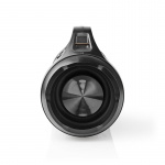 Nedis Bluetooth® Party Boombox | 6 tuntia | 2.0 | 80 W | Median toisto: AUX / Micro SD / USB | IPX5 | Linkitettävä | Kantokahva | Juhlavalot | Musta