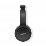 Langattomat On-Ear kuulokkeet | Suurin akun toistoaika: 10 tuntia | Sisäänrakennettu mikrofoni | Paino-ohjaus | Tuki ääniohjaukselle | Äänenvoimakkuuden Säätö | Musta