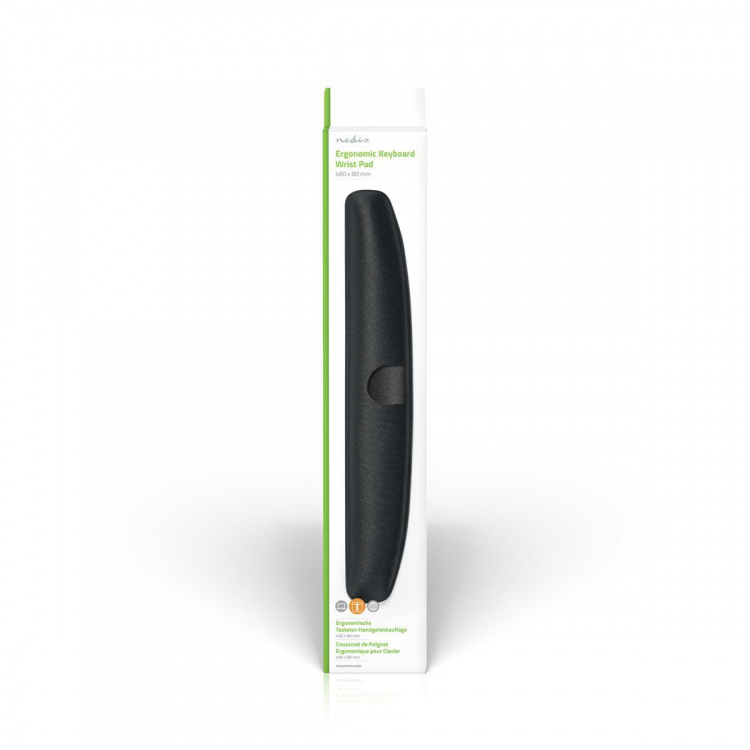 Nedis Näppäimistön geelirannetuki | Lycra / PU | Kyllä