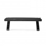 Nedis Monitorihylly | Käyttötarkoitus: Kannettava / Pöytätietokone | Suurin kantavuus: 6 kg | Musta | Muovi Nedis Monitorihylly | Käyttötarkoitus: Kannettava / Pöytätietokone | Suurin kantavuus: 6 kg | Musta | Muovi