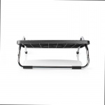 Nedis Jalkatuki | Säädettävä kulma | Musta | Metalli / Muovi