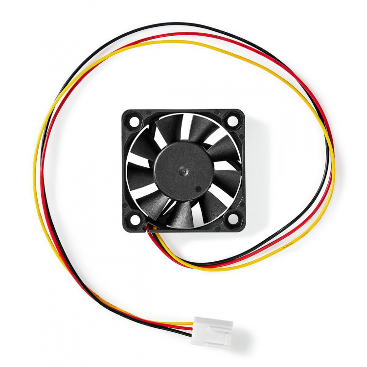 Nedis DC-tuuletin | DC | Tuulettimen koko: 40 mm | 3-Pin | 27.9 dBA | Musta