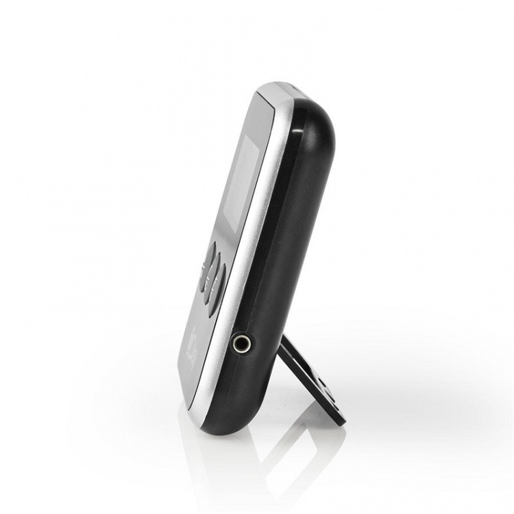 Nedis Lihalämpömittari | Ajastin / Hälytys | LCD | 0 - 250 °C | Hopea / Musta