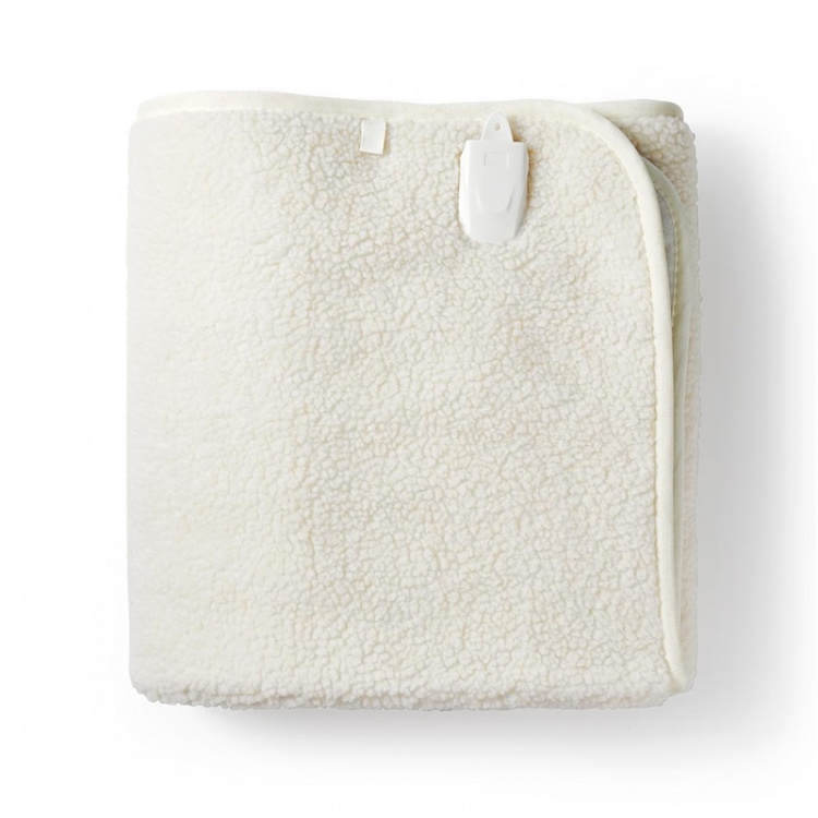 Nedis Sähköinen Peitto | Alushuopa | 1 Henkilö | 150 x 80 cm | 3 Lämpöasetusta | Pestävä | Ylikuumenemissuoja | Mikrokuitu / Polyesteri