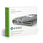 Nedis Sähköinen Peitto | Alushuopa | 2 Henkilöä | 160 x 140 cm | 9 Lämpöasetusta | 9 h | Pestävä | Ylikuumenemissuoja | Digitaalinen ohjaus | Fleece / Polyesteri Nedis Sähköinen Peitto | Alushuopa | 2 Henkilöä | 160 x 140 cm | 9 Lämpöasetusta | 9 h | Pestävä | Ylikuumenemissuoja | Digitaalinen ohjaus | Fleece / Polyesteri