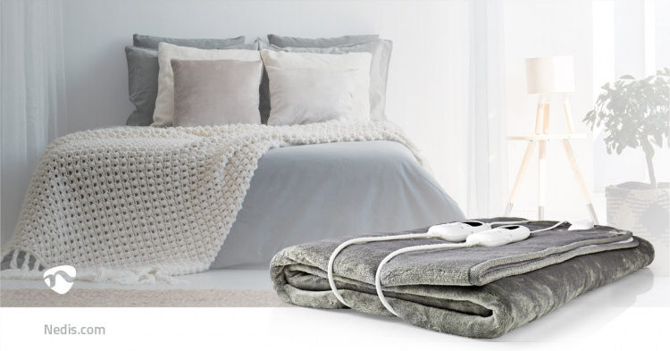 Nedis Sähköinen Peitto | Alushuopa | 2 Henkilöä | 160 x 140 cm | 9 Lämpöasetusta | 9 h | Pestävä | Ylikuumenemissuoja | Digitaalinen ohjaus | Fleece / Polyesteri Nedis Sähköinen Peitto | Alushuopa | 2 Henkilöä | 160 x 140 cm | 9 Lämpöasetusta | 9 h | Pestävä | Ylikuumenemissuoja | Digitaalinen ohjaus | Fleece / Polyesteri