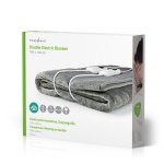 Nedis Sähköinen Peitto | Alushuopa | 2 Henkilöä | 160 x 140 cm | 9 Lämpöasetusta | 9 h | Pestävä | Ylikuumenemissuoja | Digitaalinen ohjaus | Fleece / Polyesteri Nedis Sähköinen Peitto | Alushuopa | 2 Henkilöä | 160 x 140 cm | 9 Lämpöasetusta | 9 h | Pestävä | Ylikuumenemissuoja | Digitaalinen ohjaus | Fleece / Polyesteri