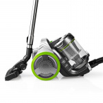 Pölypussiton pölynimuri | Pölypussiton | 700 W | Pölykapasiteetti: 3.5 l | Yhdistelmäharja | Toimintasäde: 8 m | HEPA ilmansuodatin | Antrasiitti / Vihreä