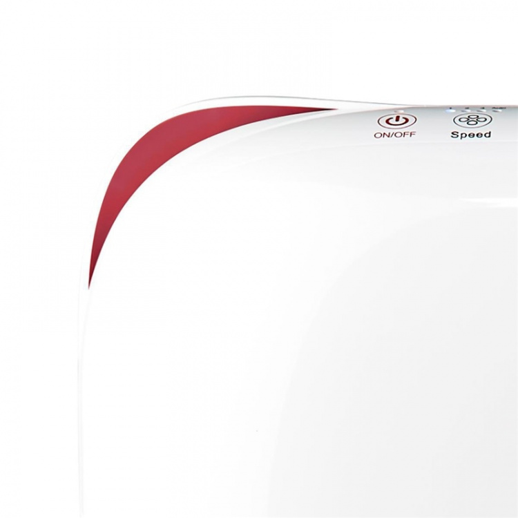 Nedis Ilmanpuhdistin | Sopii enintään tilalle: 25 m² | Puhtaan ilman tuotto (CADR): 200 m³/h | Ilmanlaadun indikaattori | Valkoinen