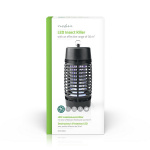 Nedis Hyttysvaloansa | 3 W | Lampun tyyppi: LED valo | Vaikutusetäisyys: 30 m² | Musta Nedis Hyttysvaloansa | 3 W | Lampun tyyppi: LED valo | Vaikutusetäisyys: 30 m² | Musta