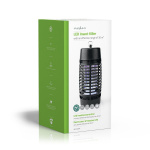 Nedis Hyttysvaloansa | 3 W | Lampun tyyppi: LED valo | Vaikutusetäisyys: 30 m² | Musta Nedis Hyttysvaloansa | 3 W | Lampun tyyppi: LED valo | Vaikutusetäisyys: 30 m² | Musta