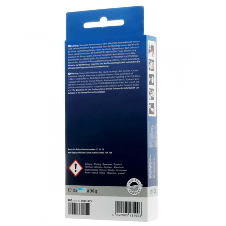 bosch Kalkinpoistotabletit kahvinkeittimiin - 2 in 1 - 3 kpl 36 grammaa