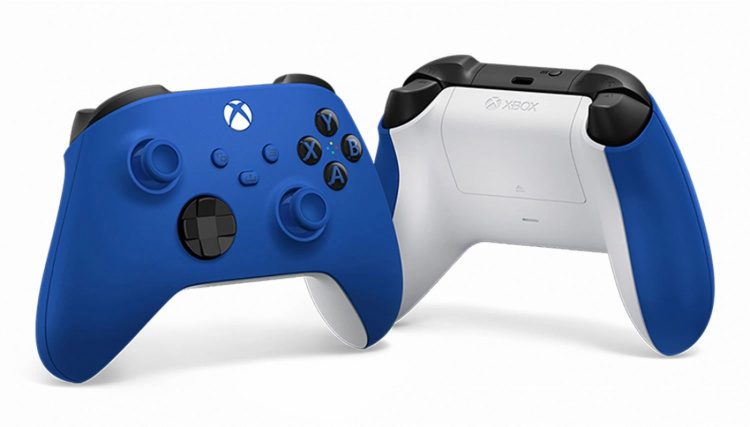 Microsoftin langaton ohjain Gen 9 Xbox Series X:lle, sininen
