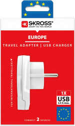 SKROSS World to Europe -sovitin, integroitu USB-portti