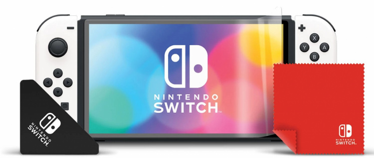 Skärmskyddskit till Nintendo Switch och Switch OLED