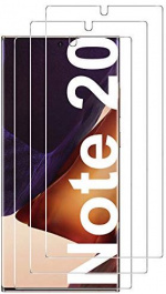 3 kappaleen InvisibleShield Ultra Vision Guard näytönsuoja Samsung Note 20:lle