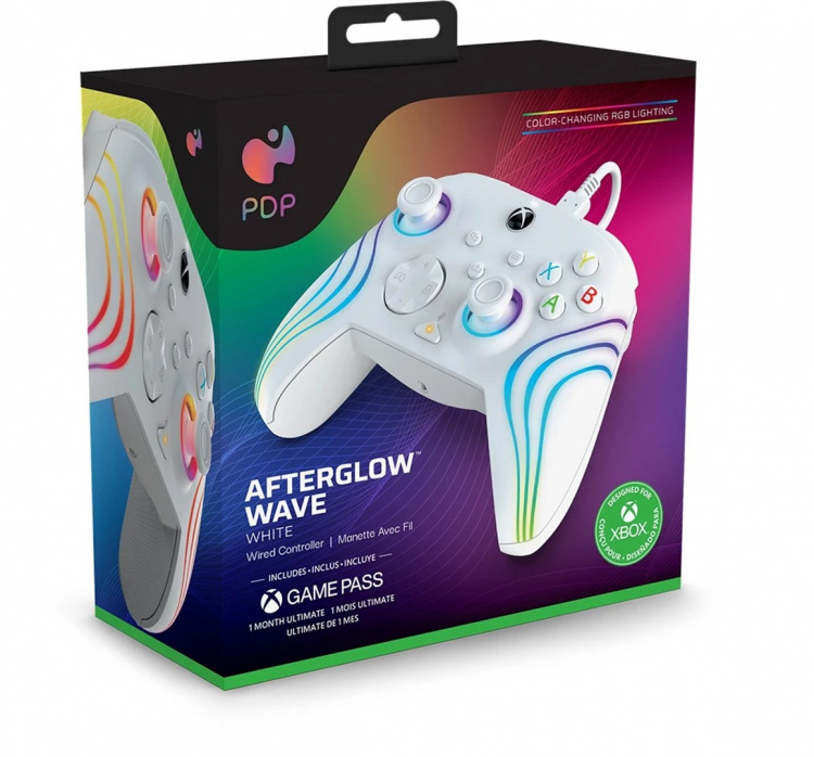 PDP Afterglow Wave Trådad Spelkontroll för Xbox & Windows 10/11