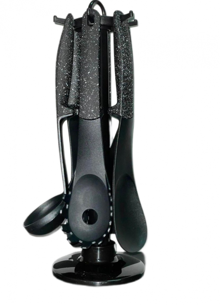 Keittiövälinesarja 7-osainen, käännettävä, ruoanlaittoon Keittiövälinesarja 7-osainen, käännettävä, ruoanlaittoon