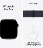 Apple Watch Series 10 GPS 42mm Alumiini (gagattimusta)