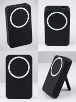 MagSafe powerbank with 10000 mAh, black