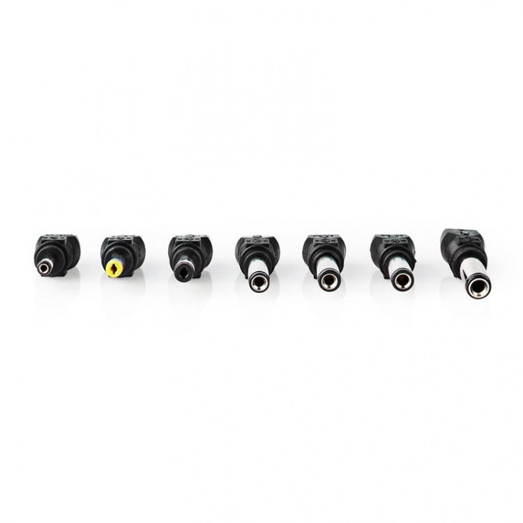 Nedis AC Yleisvirtalähde | 36 W | 5 - 24 V DC | 1.80 m | 2.4 A - 3.0 A A | 7 plug(s) | Musta