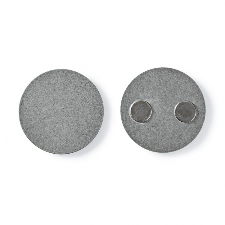 Nedis Ilmaisimen kiinnitys | Halkaisija: 39.4 mm | Magneettinen | Kiinnitysteippi | Hopea Nedis Ilmaisimen kiinnitys | Halkaisija: 39.4 mm | Magneettinen | Kiinnitysteippi | Hopea