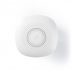 Nedis Langaton Ovikellosarja | Verkkovirtakäyttöinen | 220 - 240 V AC 50 Hz | 1x CR2032 | Äänenvoimakkuus: 80 dB | Signaalin kantama: 300 m | IP44 | Säädettävä äänenvoimakkuus | 36 Melodiaa | 2 Vastaanottimet | Valkoinen