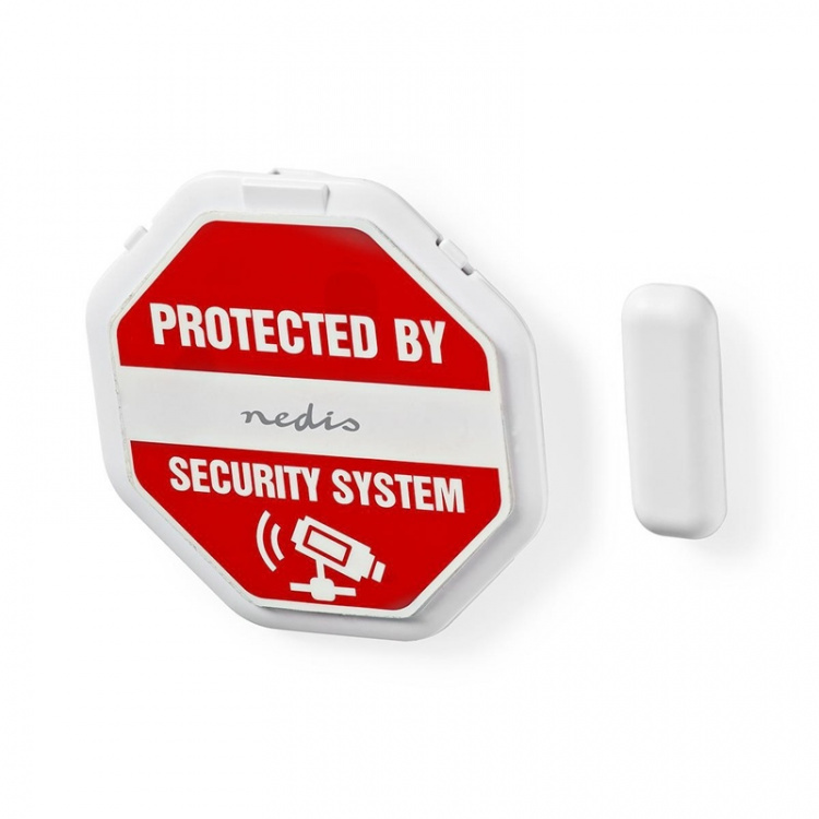 Nedis Ovi- ja Ikkunahälytin | Magnetic Sensor | Paristokäyttöinen | 2x CR2032 | 85 dB | Valkoinen Nedis Ovi- ja Ikkunahälytin | Magnetic Sensor | Paristokäyttöinen | 2x CR2032 | 85 dB | Valkoinen