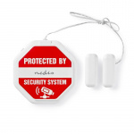 Nedis Ovi- ja Ikkunahälytin | Paristokäyttöinen | 2x CR2032 | 85 dB | Valkoinen Nedis Ovi- ja Ikkunahälytin | Paristokäyttöinen | 2x CR2032 | 85 dB | Valkoinen