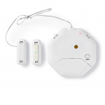 Nedis Ovi- ja Ikkunahälytin | Paristokäyttöinen | 2x CR2032 | 85 dB | Valkoinen Nedis Ovi- ja Ikkunahälytin | Paristokäyttöinen | 2x CR2032 | 85 dB | Valkoinen